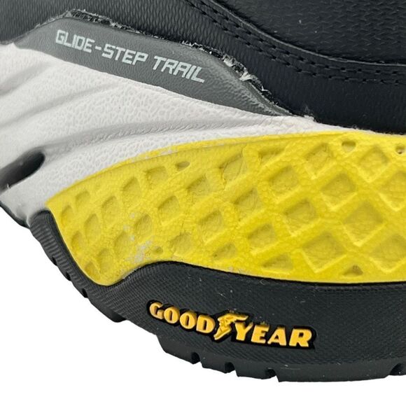 Skechers Glide-Step Trail Sneaker - Men's 8.5 Black Grey Memory Foam - Picture 4 of 11